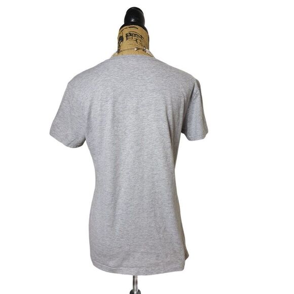 Adidas Women's Amplifier Tee M Training Tech T-shirt Logo Pink Grey Medium NWOT - Picture 2 of 8